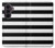 S1596 黒と白のストライプ Black and White Striped Samsung Galaxy Z Fold 8 Ultra バックケース、フリップケース・カバー