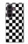 S1611 チェッカーボード Black and White Check Chess Board Samsung Galaxy Z Fold 8 Ultra バックケース、フリップケース・カバー