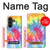 S1697 絞り染め カラフルなグラフィックプリント Tie Dye Colorful Graphic Printed Samsung Galaxy Z Fold 8 Ultra バックケース、フリップケース・カバー