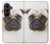 S1852 パグ犬 Pug Dog Samsung Galaxy Z Fold 8 Ultra バックケース、フリップケース・カバー