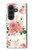 S1859 ローズ柄 Rose Pattern Samsung Galaxy Z Fold 8 Ultra バックケース、フリップケース・カバー