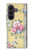 S2229 ビンテージの花 Vintage Flowers Samsung Galaxy Z Fold 8 Ultra バックケース、フリップケース・カバー