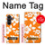S2245 ハワイのハイビスカスオレンジ柄 Hawaiian Hibiscus Orange Pattern Samsung Galaxy Z Fold 8 Ultra バックケース、フリップケース・カバー