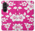 S2246 ハワイのハイビスカスピンク柄 Hawaiian Hibiscus Pink Pattern Samsung Galaxy Z Fold 8 Ultra バックケース、フリップケース・カバー