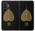 S2331 金の葉仏教 オームシンボル Gold Leaf Buddhist Om Symbol Samsung Galaxy Z Fold 8 Ultra バックケース、フリップケース・カバー