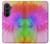 S2488 絞り染め カラフル Tie Dye Color Samsung Galaxy Z Fold 8 Ultra バックケース、フリップケース・カバー