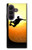 S2676 エクストリームスケートボードサンセット Extreme Skateboard Sunset Samsung Galaxy Z Fold 8 Ultra バックケース、フリップケース・カバー