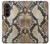 S2703 スネークスキンテクスチャグラフィックプリント Snake Skin Texture Graphic Printed Samsung Galaxy Z Fold 8 Ultra バックケース、フリップケース・カバー