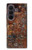 S2714 錆鋼テクスチャグラフィックプリント Rust Steel Texture Graphic Printed Samsung Galaxy Z Fold 8 Ultra バックケース、フリップケース・カバー