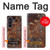 S2714 錆鋼テクスチャグラフィックプリント Rust Steel Texture Graphic Printed Samsung Galaxy Z Fold 8 Ultra バックケース、フリップケース・カバー