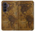 S2861 アンティークの世界地図 Antique World Map Samsung Galaxy Z Fold 8 Ultra バックケース、フリップケース・カバー