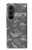 S2867 デジタルカモ柄 Army White Digital Camo Samsung Galaxy Z Fold 8 Ultra バックケース、フリップケース・カバー