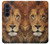 S2870 ライオン Lion King of Beasts Samsung Galaxy Z Fold 8 Ultra バックケース、フリップケース・カバー