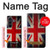 S2894 ヴィンテージイギリス旗 Vintage British Flag Samsung Galaxy Z Fold 8 Ultra バックケース、フリップケース・カバー