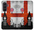 S2979 イングランドサッカー England Football Soccer Flag Samsung Galaxy Z Fold 8 Ultra バックケース、フリップケース・カバー