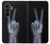 S3101 X線平和サイン手指 X-ray Peace Sign Fingers Samsung Galaxy Z Fold 8 Ultra バックケース、フリップケース・カバー