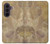 S3240 黄色の大理石 Yellow Marble Stone Samsung Galaxy Z Fold 8 Ultra バックケース、フリップケース・カバー