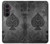 S3446 エーススペード Black Ace Spade Samsung Galaxy Z Fold 8 Ultra バックケース、フリップケース・カバー