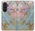 S3717 ローズゴールドブルーパステル大理石グラフィックプリント Rose Gold Blue Pastel Marble Graphic Printed Samsung Galaxy Z Fold 8 Ultra バックケース、フリップケース・カバー