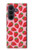 S3719 いちご柄 Strawberry Pattern Samsung Galaxy Z Fold 8 Ultra バックケース、フリップケース・カバー