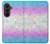 S3747 トランスフラッグポリゴン Trans Flag Polygon Samsung Galaxy Z Fold 8 Ultra バックケース、フリップケース・カバー