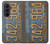 S3750 ヴィンテージ車のナンバープレート Vintage Vehicle Registration Plate Samsung Galaxy Z Fold 8 Ultra バックケース、フリップケース・カバー