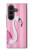 S3805 フラミンゴピンクパステル Flamingo Pink Pastel Samsung Galaxy Z Fold 8 Ultra バックケース、フリップケース・カバー