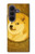 S3826 ドージコイン柴 Dogecoin Shiba Samsung Galaxy Z Fold 8 Ultra バックケース、フリップケース・カバー
