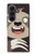S3855 ナマケモノの顔の漫画 Sloth Face Cartoon Samsung Galaxy Z Fold 8 Ultra バックケース、フリップケース・カバー