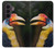S3876 カラフルなサイチョウ Colorful Hornbill Samsung Galaxy Z Fold 8 Ultra バックケース、フリップケース・カバー