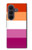 S3887 レズビアンプライドフラッグ Lesbian Pride Flag Samsung Galaxy Z Fold 8 Ultra バックケース、フリップケース・カバー