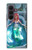 S3911 可愛いリトルマーメイド アクアスパ Cute Little Mermaid Aqua Spa Samsung Galaxy Z Fold 8 Ultra バックケース、フリップケース・カバー