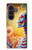 S3976 カラフルな骸骨 Colorful Skeleton Samsung Galaxy Z Fold 8 Ultra バックケース、フリップケース・カバー