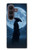 S4034 侍の月夜 Samurai Moon Night Samsung Galaxy Z Fold 8 Ultra バックケース、フリップケース・カバー