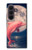 S4045 イルカの月夜 Dolphin Moon Night Samsung Galaxy Z Fold 8 Ultra バックケース、フリップケース・カバー
