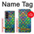 S4071 カラフルな人魚の鱗 Colorful Mermaid Scale Samsung Galaxy Z Fold 8 Ultra バックケース、フリップケース・カバー