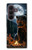 S4095 森のクマ幻想画 Majestic Bear Indian Wilderness Art Samsung Galaxy Z Fold 8 Ultra バックケース、フリップケース・カバー