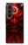 S4099 赤鬼幻想アート Mystic Red Demon Illustration Samsung Galaxy Z Fold 8 Ultra バックケース、フリップケース・カバー