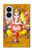 S0896 主ガネシュ・ヒンズー教徒の神 Lord Ganesh Hindu God Samsung Galaxy Z Fold 8 バックケース、フリップケース・カバー