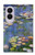 S0997 クロード・モネ 睡蓮 Claude Monet Water Lilies Samsung Galaxy Z Fold 8 バックケース、フリップケース・カバー