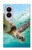 S1377 ウミガメ Ocean Sea Turtle Samsung Galaxy Z Fold 8 バックケース、フリップケース・カバー