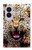 S1932 ブルーアイヒョウ Blue Eyed Leopard Samsung Galaxy Z Fold 8 バックケース、フリップケース・カバー