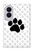 S2355 動物ポウあしあと Paw Foot Print Samsung Galaxy Z Fold 8 バックケース、フリップケース・カバー