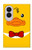 S2760 イエロー アヒル タキシード 漫画 Yellow Duck Tuxedo Cartoon Samsung Galaxy Z Fold 8 バックケース、フリップケース・カバー