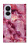 S3052 ピンクの大理石のグラフィックプリント Pink Marble Graphic Printed Samsung Galaxy Z Fold 8 バックケース、フリップケース・カバー