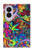 S3255 カラフルパターン Colorful Art Pattern Samsung Galaxy Z Fold 8 バックケース、フリップケース・カバー