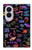 S3433 ビンテージネオングラフィック Vintage Neon Graphic Samsung Galaxy Z Fold 8 バックケース、フリップケース・カバー