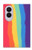 S3799 かわいい縦水彩レインボー Cute Vertical Watercolor Rainbow Samsung Galaxy Z Fold 8 バックケース、フリップケース・カバー