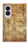 S3868 航空機の設計図の古い紙 Aircraft Blueprint Old Paper Samsung Galaxy Z Fold 8 バックケース、フリップケース・カバー