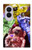 S3914 カラフルな星雲の宇宙飛行士スーツ銀河 Colorful Nebula Astronaut Suit Galaxy Samsung Galaxy Z Fold 8 バックケース、フリップケース・カバー